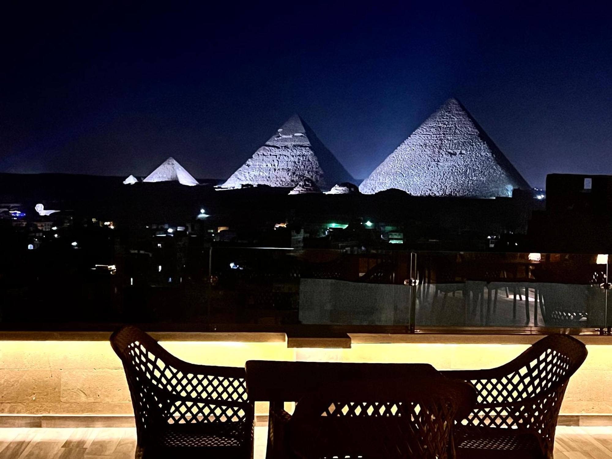 Celia Pyramids View Inn Nazlet el-Sîsi Esterno foto