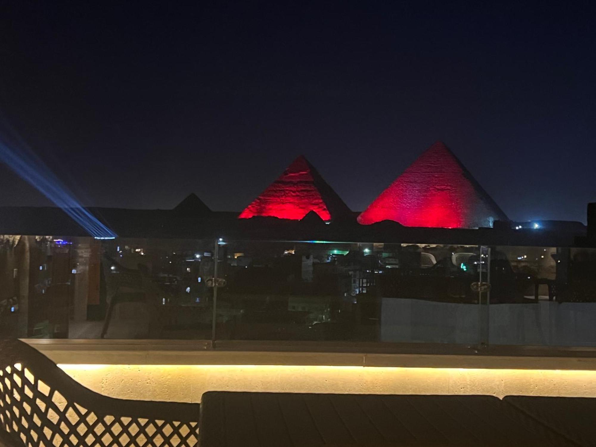 Celia Pyramids View Inn Nazlet el-Sîsi Esterno foto