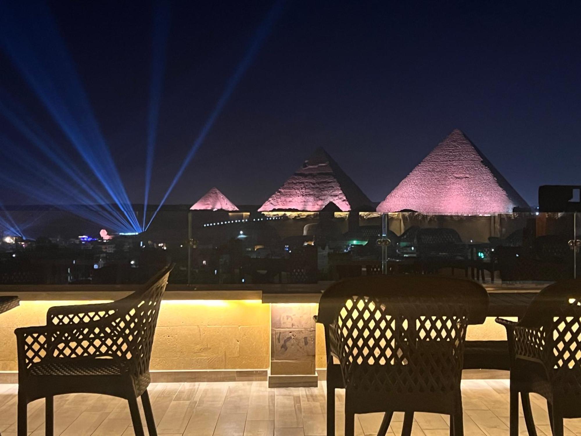 Celia Pyramids View Inn Nazlet el-Sîsi Esterno foto