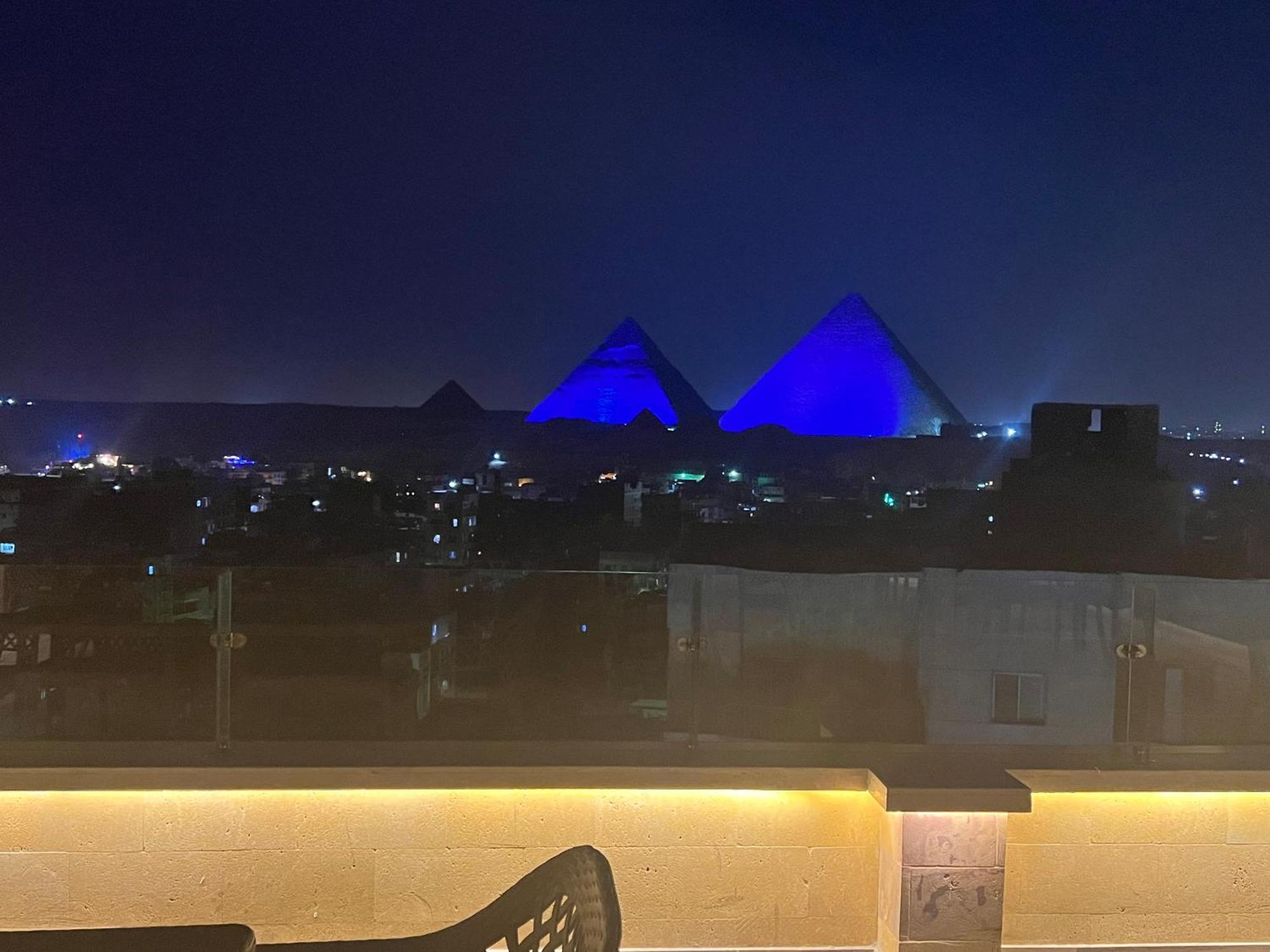 Celia Pyramids View Inn Nazlet el-Sîsi Esterno foto